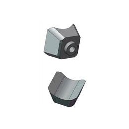 Adaptable hammer for forestry shredder - Vercom Parts