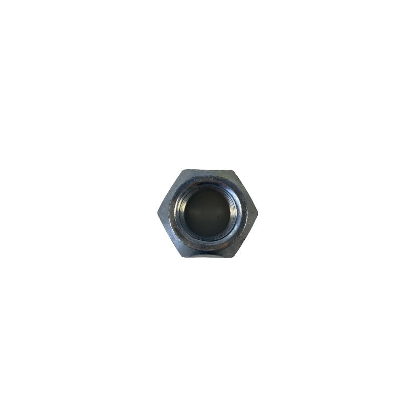 Écrou hexagonal autofreiné acier 20 mm – pas de 2,5 mm