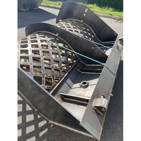 Grille complète pour broyeurs rapides en Hardox 500 avant