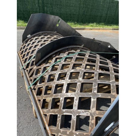 Complete grid for fast grinders in Hardox 500 - Vercom Parts