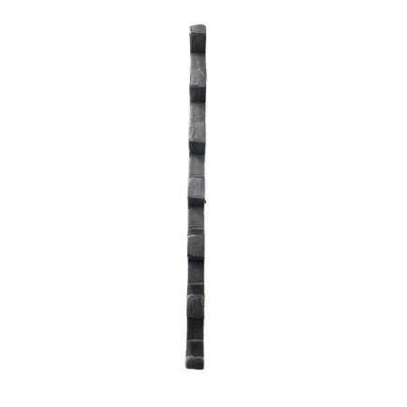Contre lame trempé de 360 mm adaptable pour déchiqueteuses - Vercom Parts