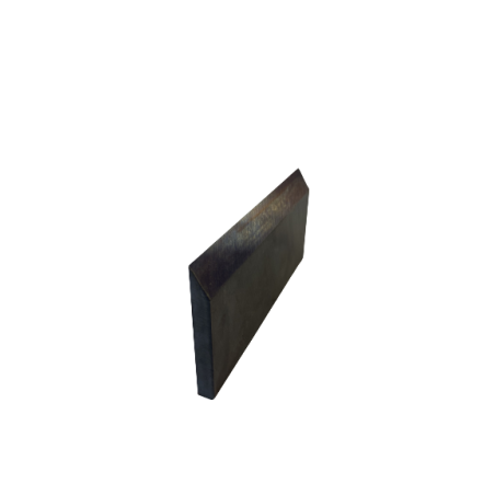 Lame de 228 x 130 x 15 mm pour déchiqueteuses côté