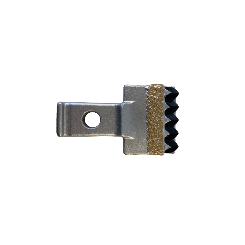 Marteau 5 pointes blindés pour broyeur rapides AK face
