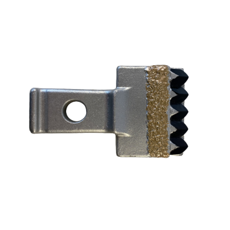 Marteau 5 pointes blindés pour broyeur rapides AK face