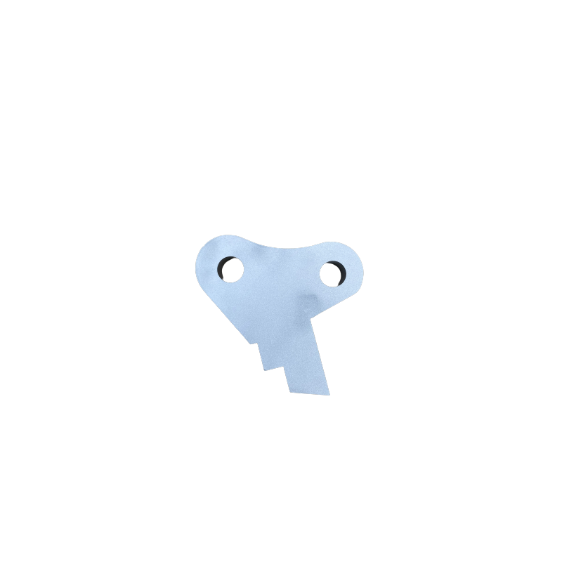 Support de marteaux en Hardox 400 pour broyeurs rapides face
