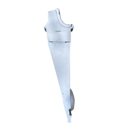 Contre-lame adaptable pour broyeurs lents mono-rotor