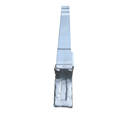 Contre-lame adaptable pour broyeurs lents mono-rotor dessous