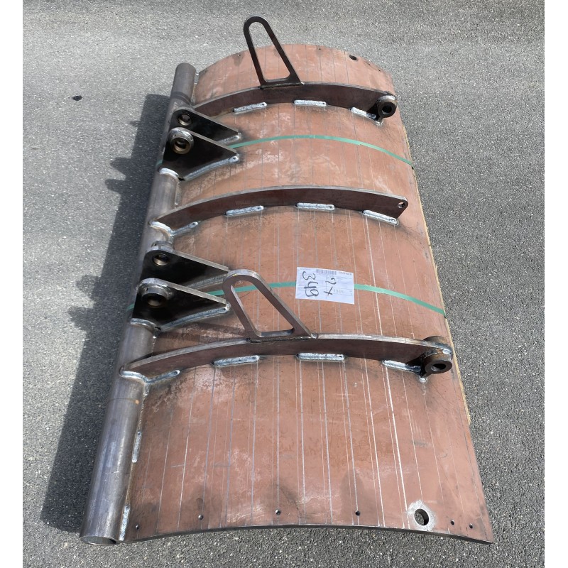 Tôle de ciel Hardox 450 verticale