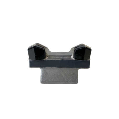 Outils fixe deux pointes avec renforts pour broyeurs de pierres
