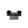 Outils fixe deux pointes avec renforts pour broyeurs de pierres