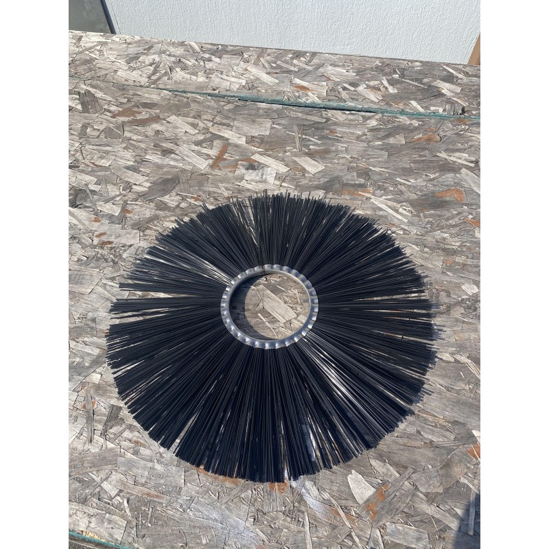 Brosse circulaire pour cribles à trommel