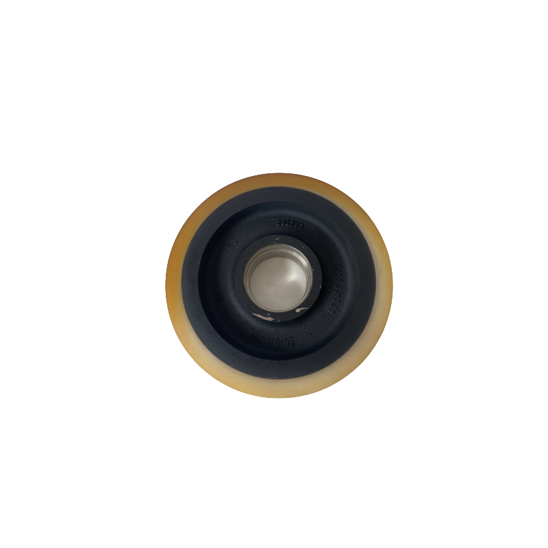 Support roller without bearing