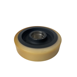 Support roller without bearing