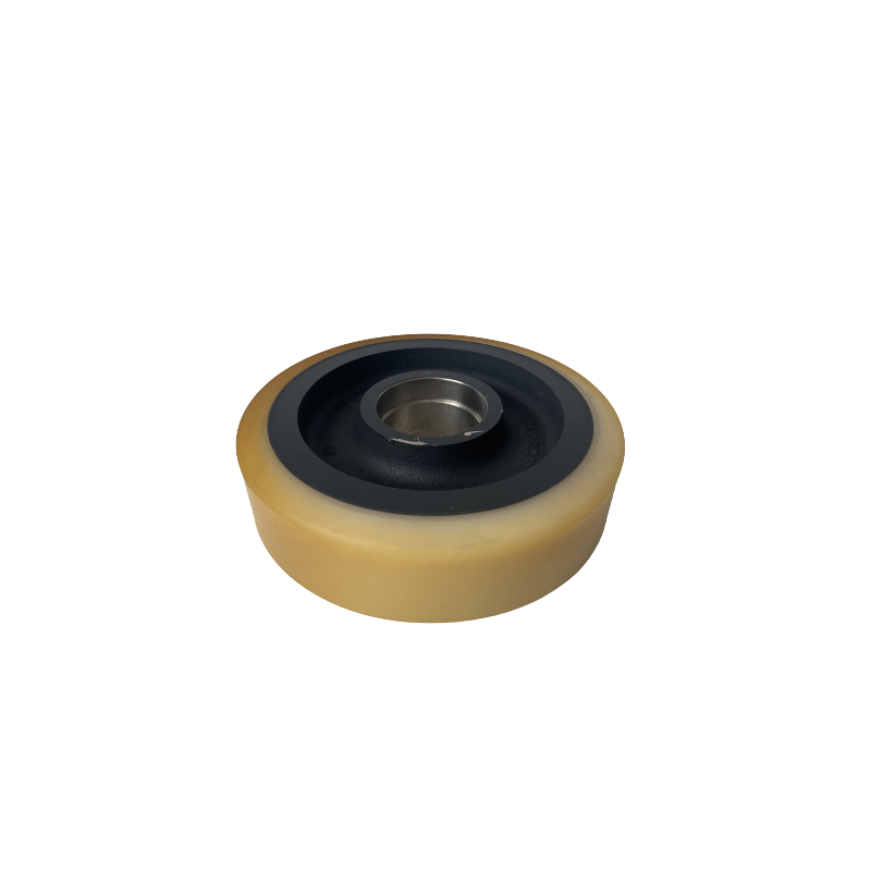 Support roller without bearing