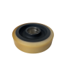 Support roller without bearing