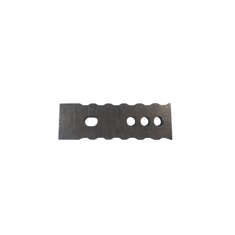 Adaptable side scraper for Willibald Shark quick shredders