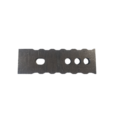 Adaptable side scraper for Willibald Shark quick shredders