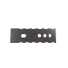 Adaptable side scraper for Willibald Shark quick shredders