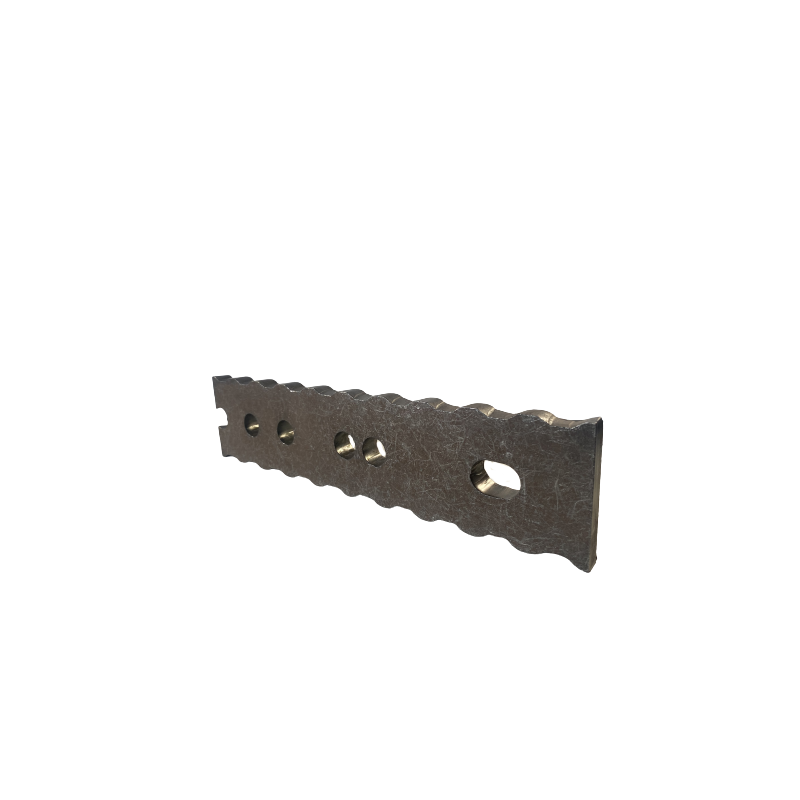 Racleur central adaptable pour broyeurs rapides incliné