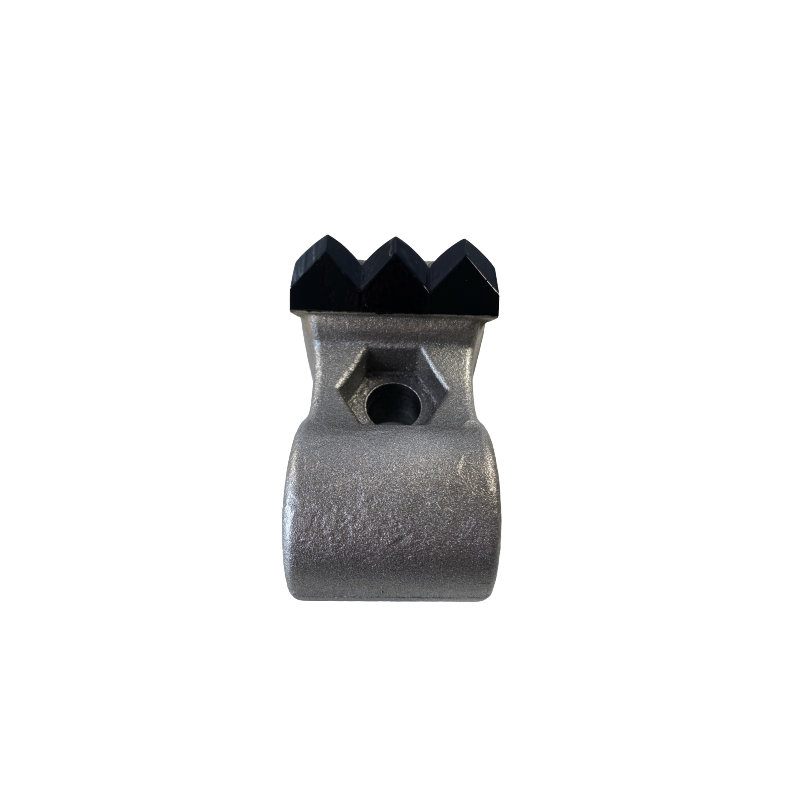Three-point hammer adaptable to Seppi forest shredders