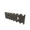Racleur réversible pour broyeurs Willibald MZA