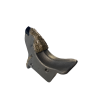 Fixed hammer with adaptable hardfacing for FAE type A shredders