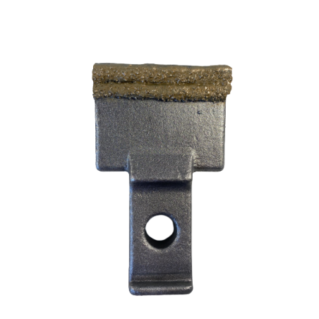 Adaptable tungsten carbide shielded hammer for Doppstatd mills
