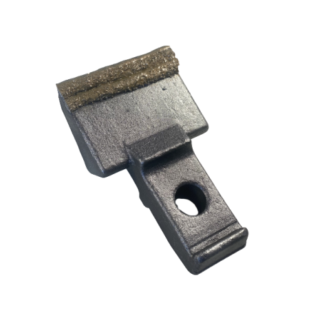 Adaptable tungsten carbide shielded hammer for Doppstatd mills
