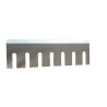 Adaptable blade for CBI shredders of 609 x 197 x 16.8 mm