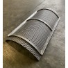 Round mesh grid adaptable to Haybuster H835 shredders