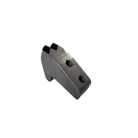 Fixed hammer two tips adaptable to Plaisance shredders