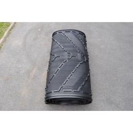 Tapis avec structure métallique pour convoyeur arrière AK 430 de 8410 x 1750mm.