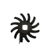Stars with Scraper for Trommel Screens - VERCOM PARTS