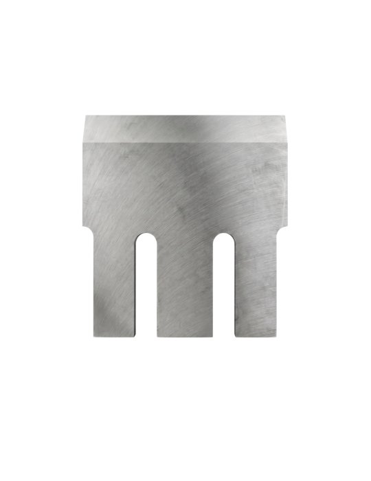 Couteau adaptable déchiqueteuse Mus-Max 233x245x20 mm