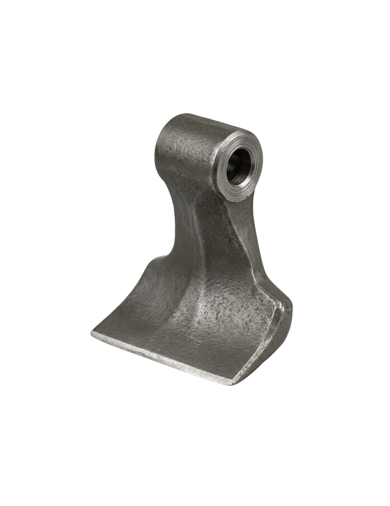 Marteau de broyage adaptable broyeur d'herbe | 85 x 40 x 100 mm axe 16,5 mm