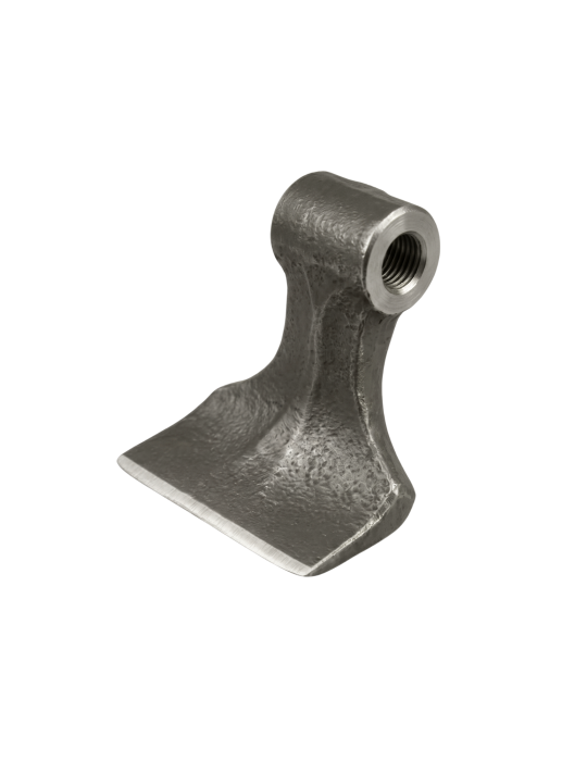 Marteau de broyage adaptable broyeur d'herbe | 85 x 45 x 100 mm axe 16,5 mm